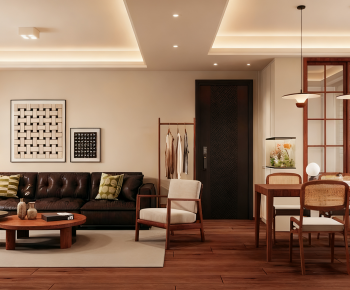 Modern A Living Room-ID:295410291