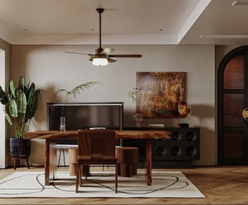 Modern A Living Room-ID:264260855