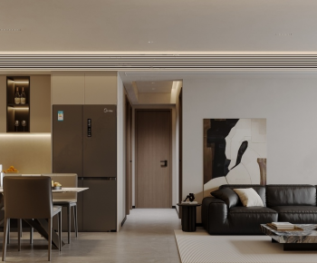 Modern A Living Room-ID:191936023