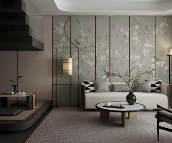 New Chinese Style Tea House-ID:109968906