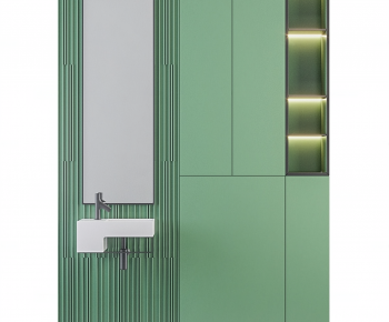 Modern Bathroom Cabinet-ID:521030432