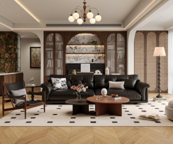 French Style A Living Room-ID:332300907