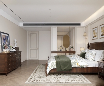 American Style Bedroom-ID:853044035