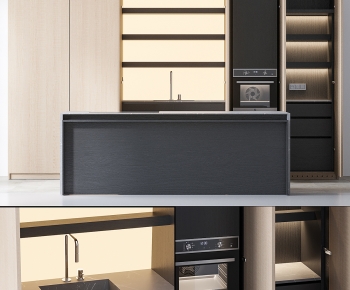 Modern Kitchen Cabinet-ID:111370155