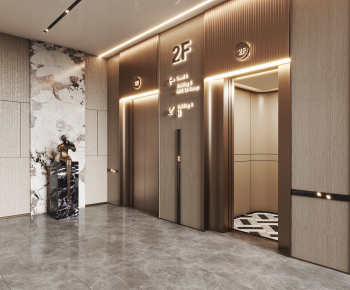 Modern Elevator Hall-ID:505153899