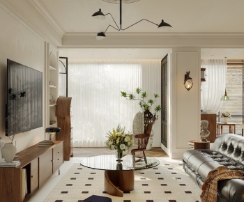 French Style A Living Room-ID:514189002