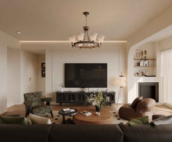 Modern A Living Room-ID:137892968