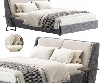 Modern Double Bed-ID:542052035