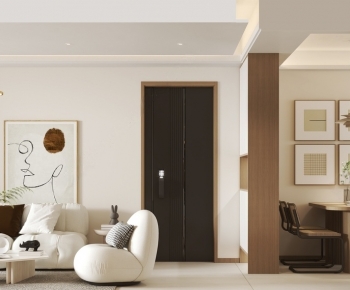 Modern A Living Room-ID:788235903