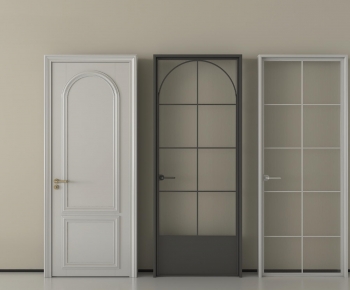 French Style Single Door-ID:344666008