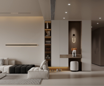 Modern A Living Room-ID:980560887