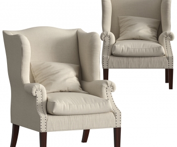 French Style Single Sofa-ID:439201124