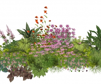 Modern Plant Pile-ID:718070035