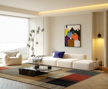 Modern A Living Room-ID:655570984