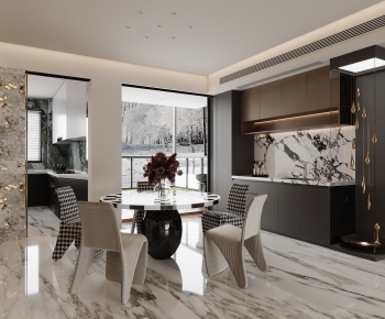 Modern Dining Room-ID:219542033