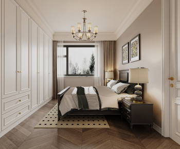 American Style Bedroom-ID:115952016