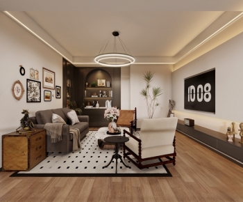 Modern A Living Room-ID:922312023