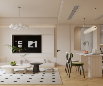 Modern A Living Room-ID:899547101