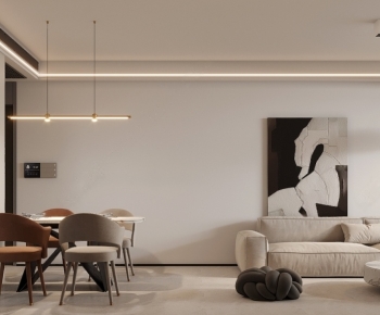 Modern A Living Room-ID:271975997