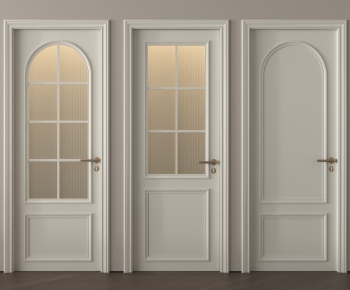 French Style Single Door-ID:180171976