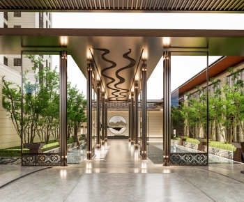 New Chinese Style Gallery Frame-ID:890820987