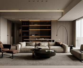 Modern A Living Room-ID:861849074