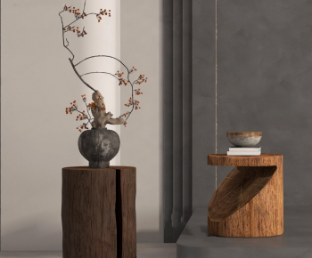 Wabi-sabi Style Side Table/corner Table-ID:612921009