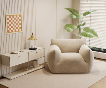 Modern Single Sofa-ID:818545103