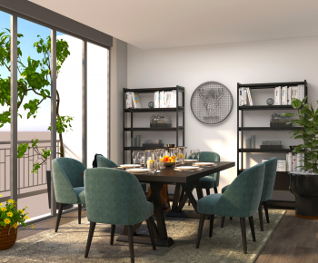 Modern Dining Room-ID:438760044