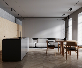 Nordic Style Dining Room-ID:307612906