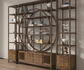 New Chinese Style Antique Rack-ID:661715986