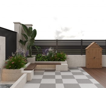 Modern Courtyard/landscape-ID:762459992