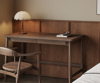 Modern Computer Desk And Chair-ID:242712971