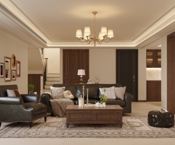 American Style A Living Room-ID:806140906