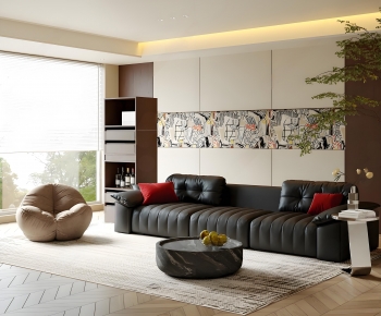 Modern A Living Room-ID:107341057