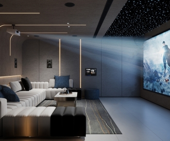 Modern Audiovisual Room-ID:185837989