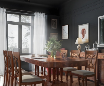 American Style Dining Room-ID:487888102
