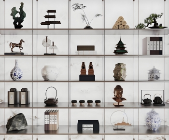 New Chinese Style Decorative Set-ID:463445909