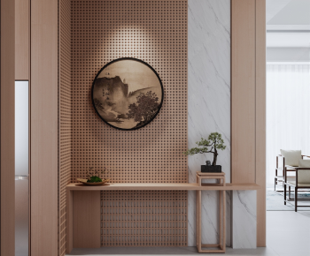 New Chinese Style Hallway-ID:929652935