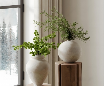 Modern Potted Green Plant-ID:685267932