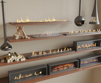 Modern Electronic Fireplace-ID:931554084