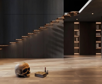 Modern A Living Room-ID:793607957