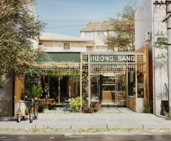 Modern Facade Element-ID:289483072