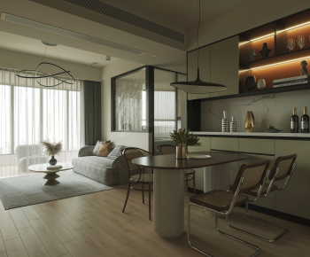 Modern Dining Room-ID:710680016