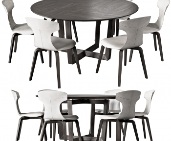 Modern Dining Table And Chairs-ID:988709935