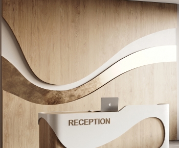 Modern Reception Desk-ID:114489082