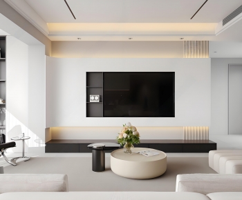 Modern A Living Room-ID:633407126