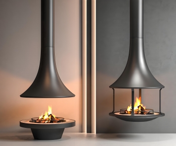 Modern Fireplace-ID:827291974