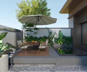 Modern Courtyard/landscape-ID:914124979