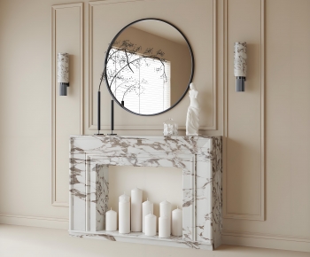 French Style Fireplace-ID:680145986